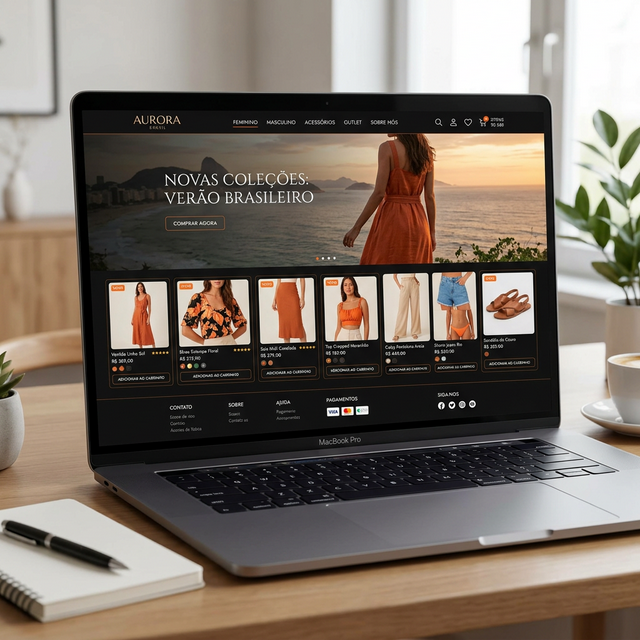 E-commerce Moda Feminina - Projeto Markenet