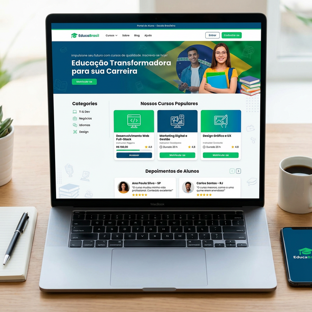 Plataforma EAD e Ensino Online - Projeto Markenet